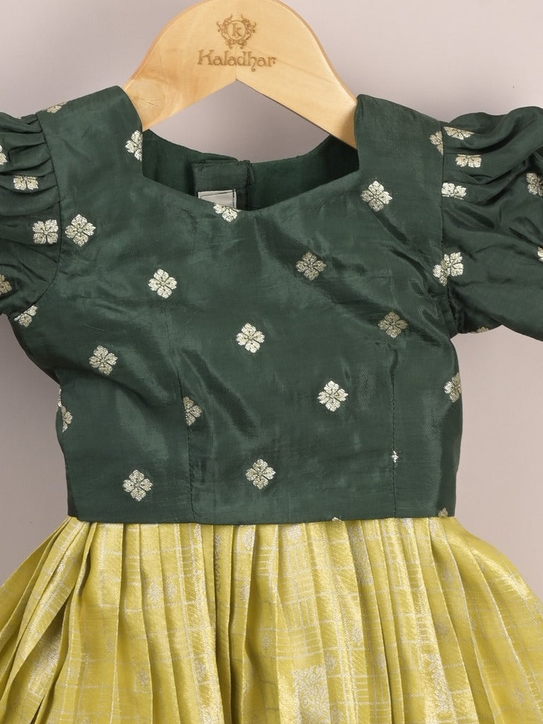 Traditional pattu lehengas for kids | festive & ethnic wear | 0-1 year