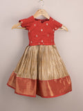 Traditional pattu lehengas for kids | festive & ethnic wear | 0-1 year