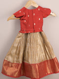 Traditional pattu lehengas for kids | festive & ethnic wear | 0-1 year