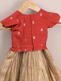 Traditional pattu lehengas for kids | festive & ethnic wear | 0-1 year
