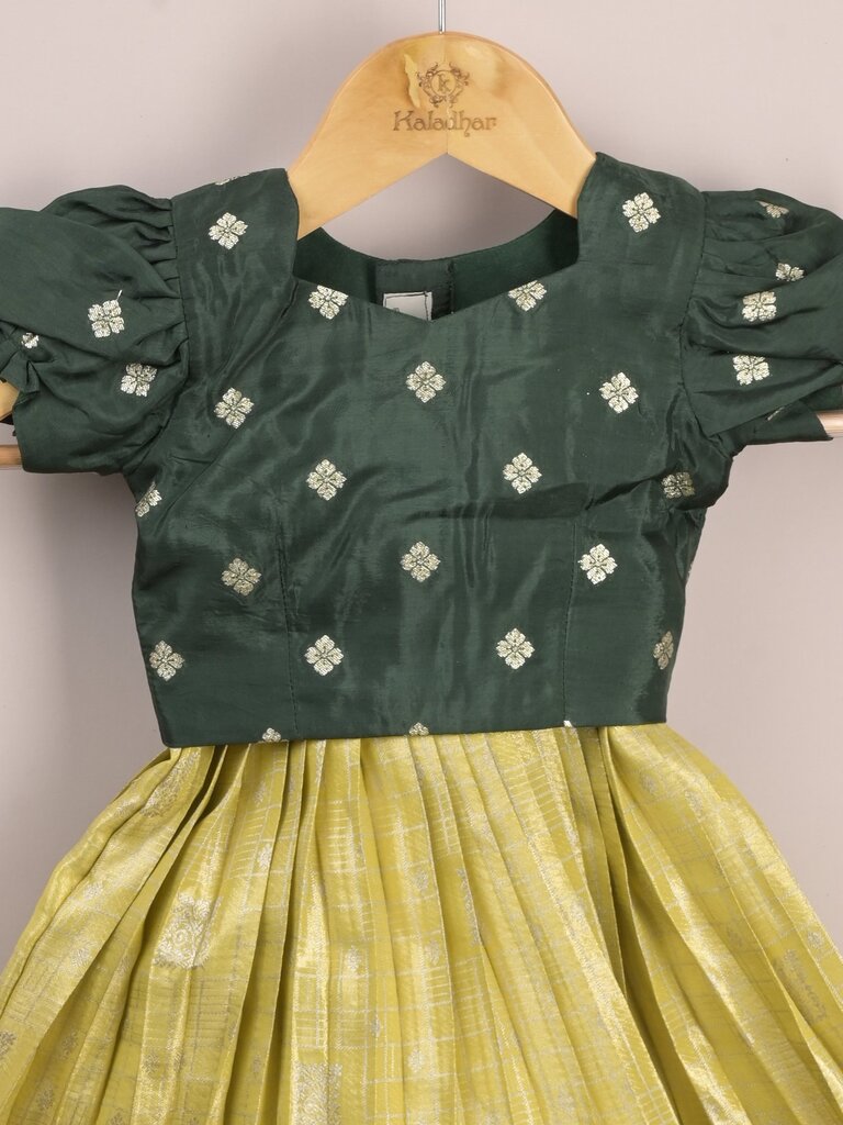 Traditional pattu lehengas for kids | festive & ethnic wear | 0-1 year
