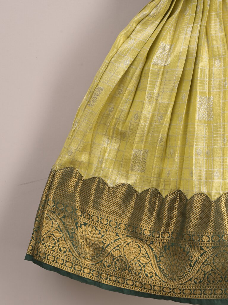 Traditional pattu lehengas for kids | festive & ethnic wear | 0-1 year