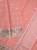 Kota Fancy Sarees with Allover Motifs, Zari Border & Matching Blouse