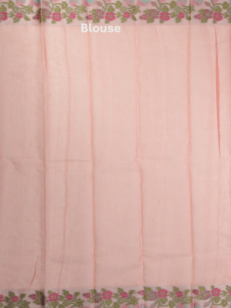 Kota Fancy Sarees with Allover Motifs, Zari Border & Matching Blouse