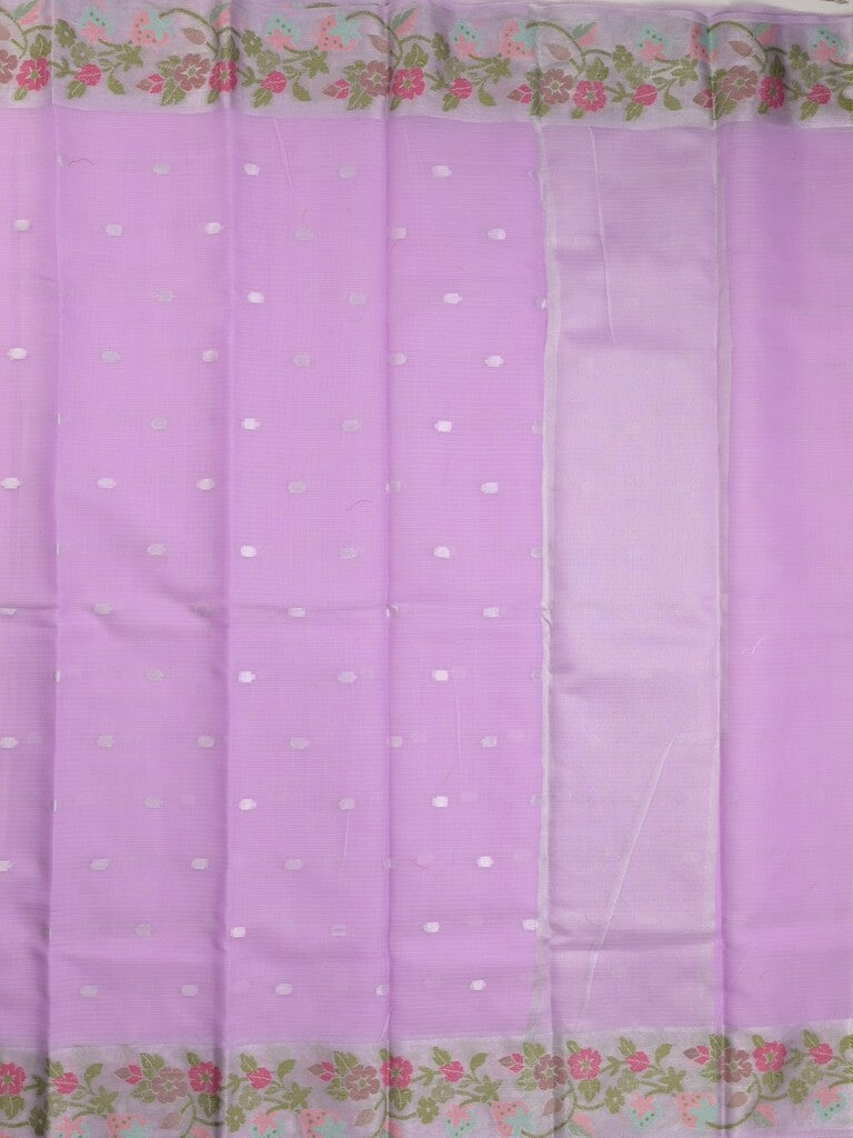 Kota Fancy Sarees with Allover Motifs, Zari Border & Matching Blouse