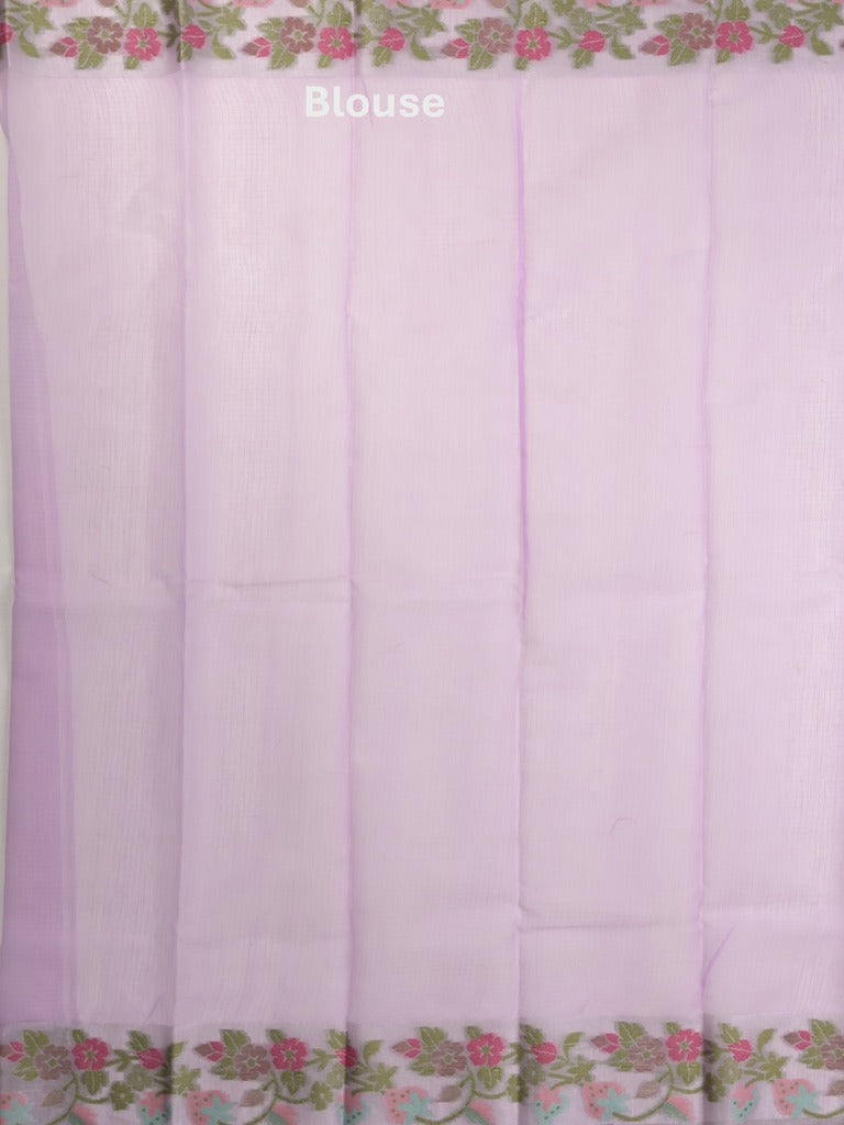 Kota Fancy Sarees with Allover Motifs, Zari Border & Matching Blouse