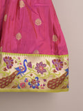 Traditional pattu lehengas for kids | festive & ethnic wear | 0-1 year