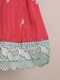 Kids Traditional Pattu Lehenga Set | Festive & Ethnic Wear | 0-6 months