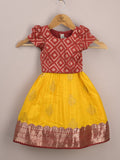 Traditional pattu lehengas for kids | festive & ethnic wear | 0-1 year