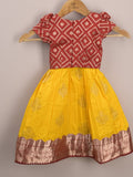 Traditional pattu lehengas for kids | festive & ethnic wear | 0-1 year