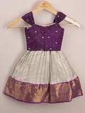 Kids Traditional Pattu Lehenga Set | Festive & Ethnic Wear | 0-6 months