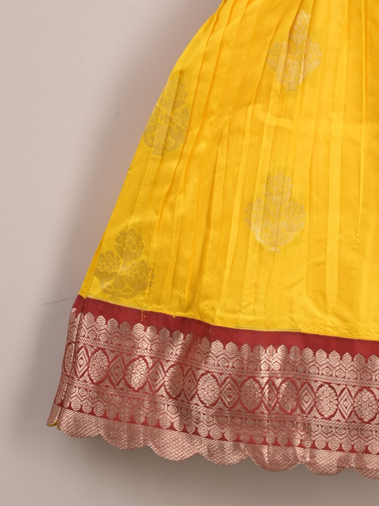 Traditional pattu lehengas for kids | festive & ethnic wear | 0-1 year