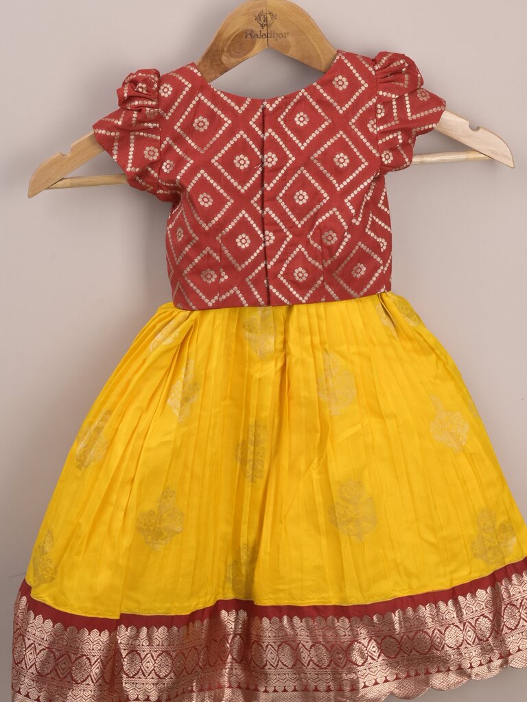 Traditional pattu lehengas for kids | festive & ethnic wear | 0-1 year