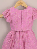 Kids Traditional Pattu Lehenga Set | light pink | Festive & Ethnic Wear | 1-2 year