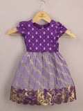 Kids Traditional Pattu Lehenga Set | Festive & Ethnic Wear | 0-6 months