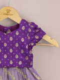 Kids Traditional Pattu Lehenga Set | Festive & Ethnic Wear | 0-6 months