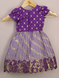 Kids Traditional Pattu Lehenga Set | Festive & Ethnic Wear | 0-6 months