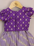 Kids Traditional Pattu Lehenga Set | Festive & Ethnic Wear | 0-6 months