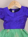 Kids Traditional Pattu Lehenga Set | Festive & Ethnic Wear | 0-6 months