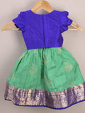 Kids Traditional Pattu Lehenga Set | Festive & Ethnic Wear | 0-6 months
