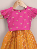 Traditional pattu lehengas for kids | festive & ethnic wear | 0-1 year
