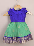 Kids Traditional Pattu Lehenga Set | Festive & Ethnic Wear | 0-6 months