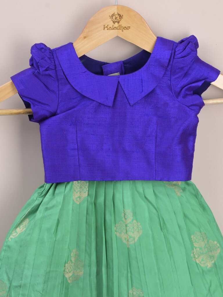 Kids Traditional Pattu Lehenga Set | Festive & Ethnic Wear | 0-6 months