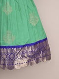 Kids Traditional Pattu Lehenga Set | Festive & Ethnic Wear | 0-6 months