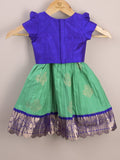 Kids Traditional Pattu Lehenga Set | Festive & Ethnic Wear | 0-6 months