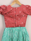 Designer kid's lehengas | baby pink | party wear | 6-7 years