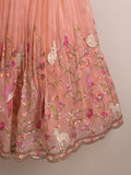 Designer kid's lehengas | baby pink | party wear | 6-7 years
