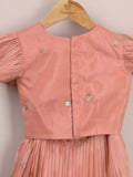 Designer kid's lehengas | baby pink | party wear | 6-7 years