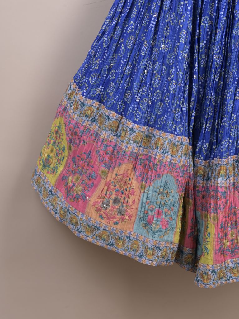 Designer pattu lehengas for girls | cream & red | party wear & festive wear | 8-9 years