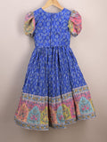 Designer pattu lehengas for girls | cream & red | party wear & festive wear | 8-9 years