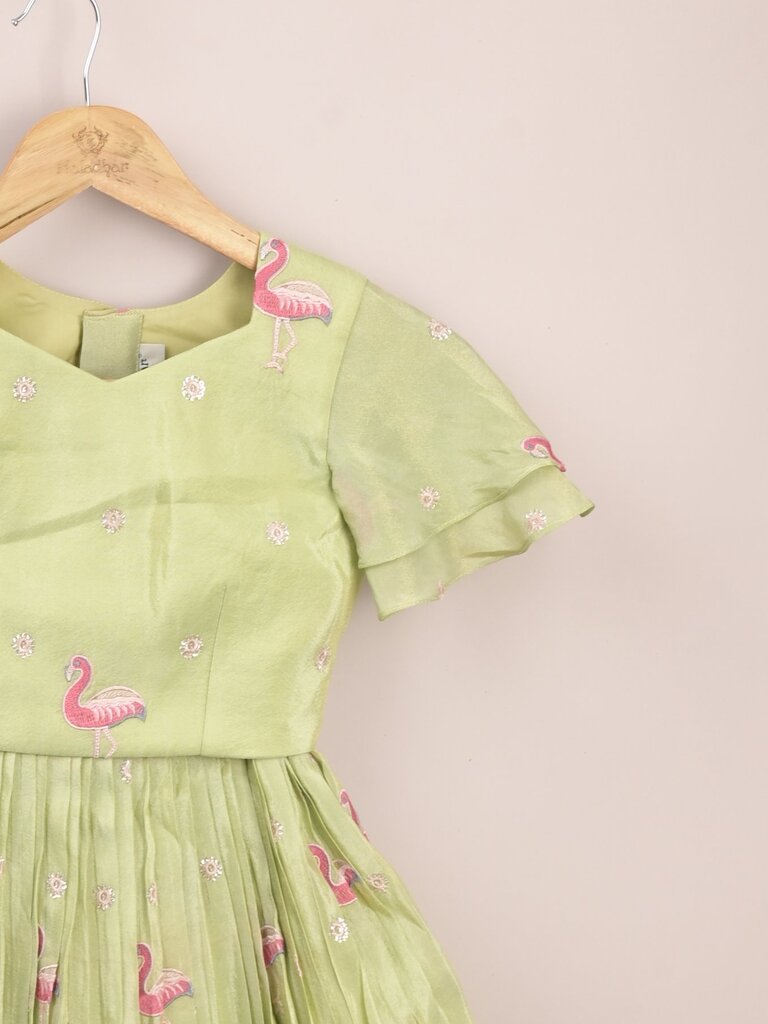 Designer kid's lehengas | baby pink | party wear | 6-7 years