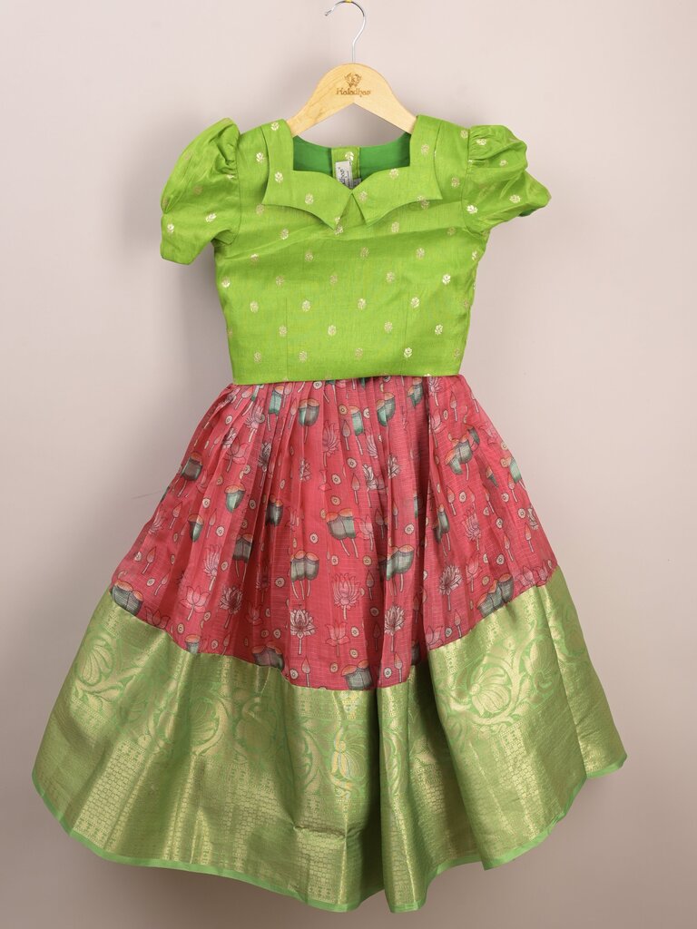 Designer kid's lehengas | baby pink | party wear | 6-7 years