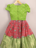 Designer kid's lehengas | baby pink | party wear | 6-7 years