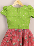 Designer kid's lehengas | baby pink | party wear | 6-7 years