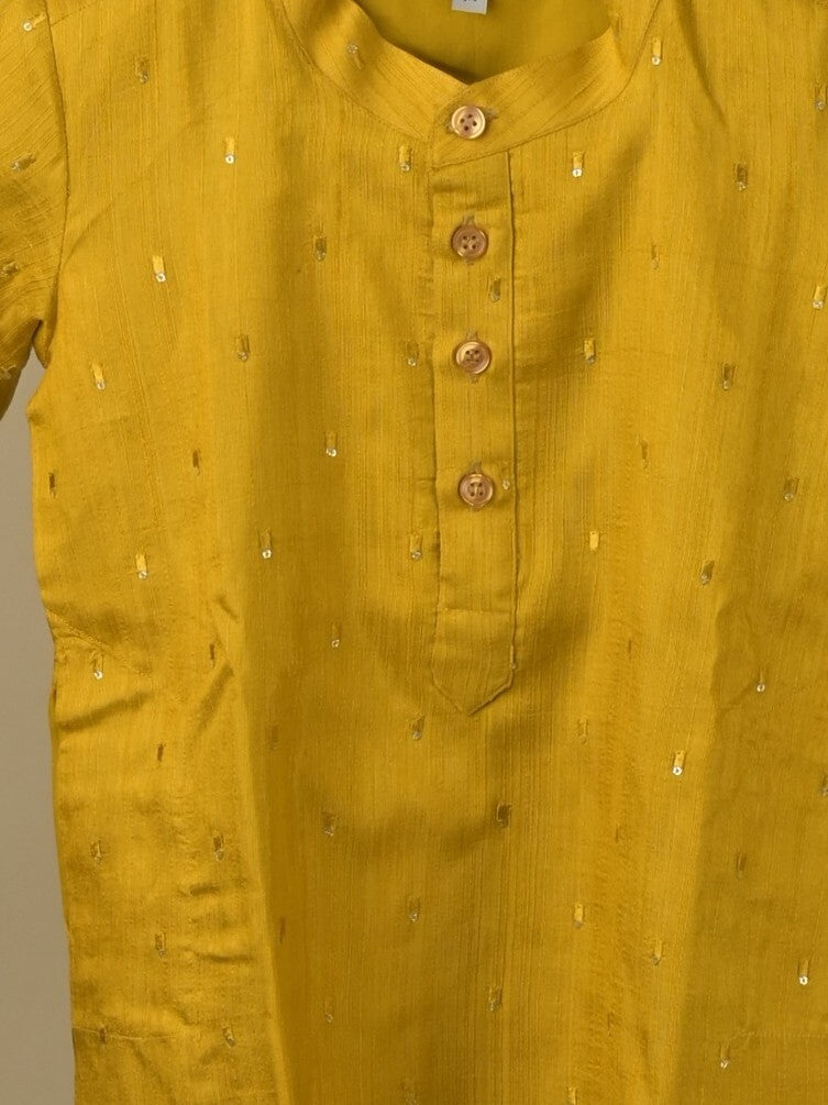 Raw silk Boys Kurta set – Comfortable Fit 6-7 years