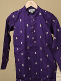 Raw silk Boys Kurta set – Comfortable Fit 10-11 years