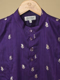 Raw silk Boys Kurta set – Comfortable Fit 10-11 years