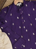 Raw silk Boys Kurta set – Comfortable Fit 10-11 years