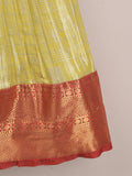 Kids Traditional Pattu Lehenga Set | Festive & Ethnic Wear | 0-6 months