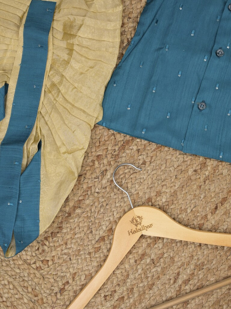 Raw silk Kurta set for boys – Comfortable Fit 0-1 year