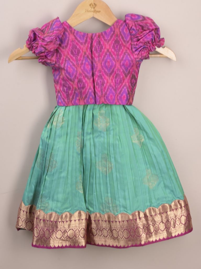 Traditional pattu lehengas for kids | festive & ethnic wear | 0-1 year