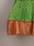 Kids Traditional Pattu Lehenga Set | light pink | Festive & Ethnic Wear | 1-2 year