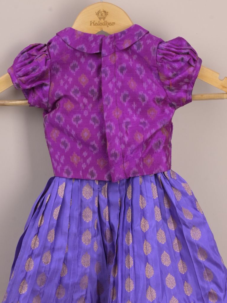 Traditional pattu lehengas for kids | festive & ethnic wear | 0-1 year