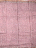Kota fancy saree light purple color allover prints & small zari border with printed pallu and printed blouse