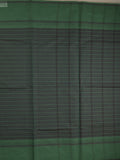 Kanchi cotton saree with allover stripes and running blouse