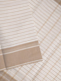 Kanchi cotton saree with allover stripes and running blouse